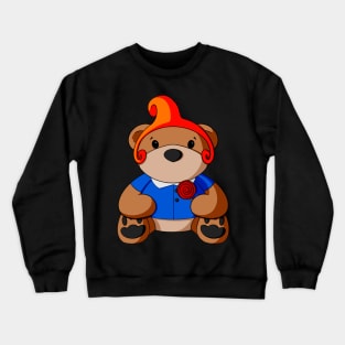 Oz Munchkin Lollipop Guild Teddy Bear Crewneck Sweatshirt